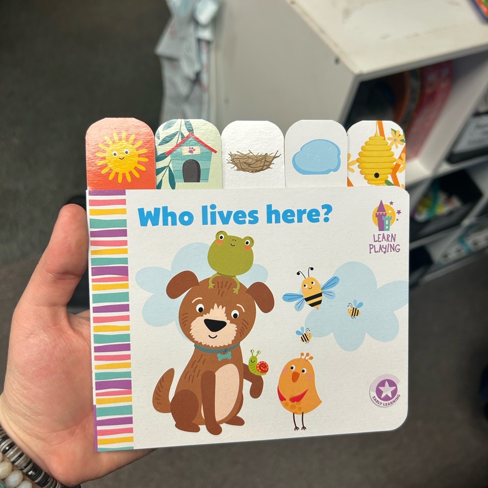 'Who Lives Here?' Kids Book